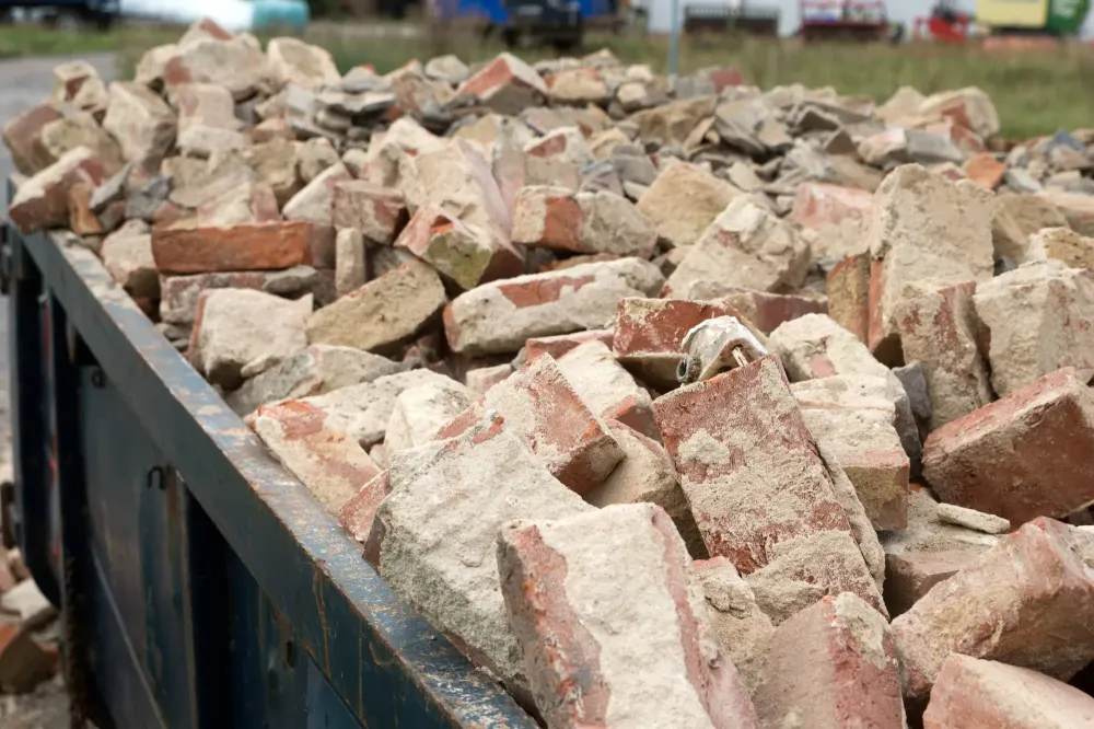 évacuation gravats près de Soustons